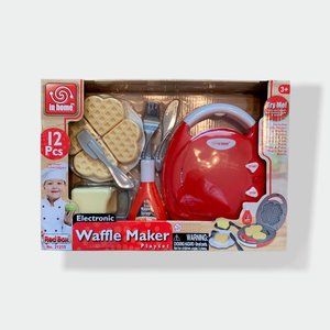 Electronic Waffle Maker Playset 12 Pieces Ages 3+